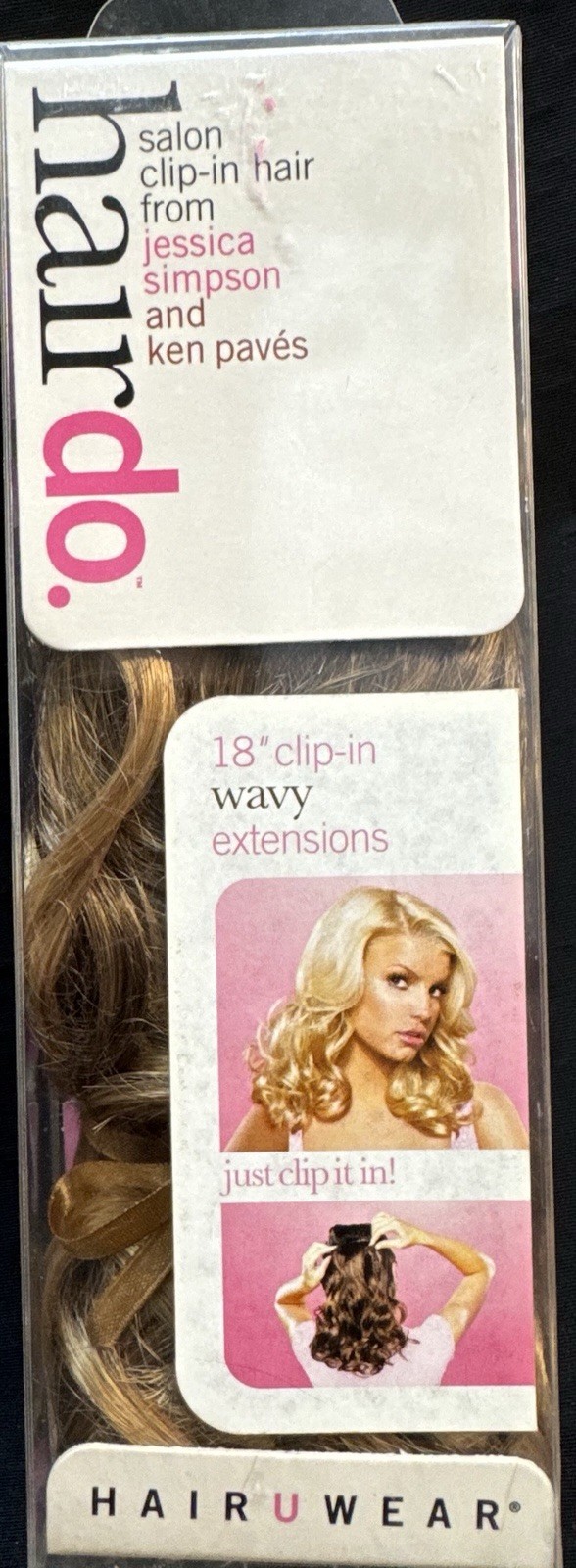 hairuwear hair do clip in hair jessica simpson ken paves buttered toast 10in
