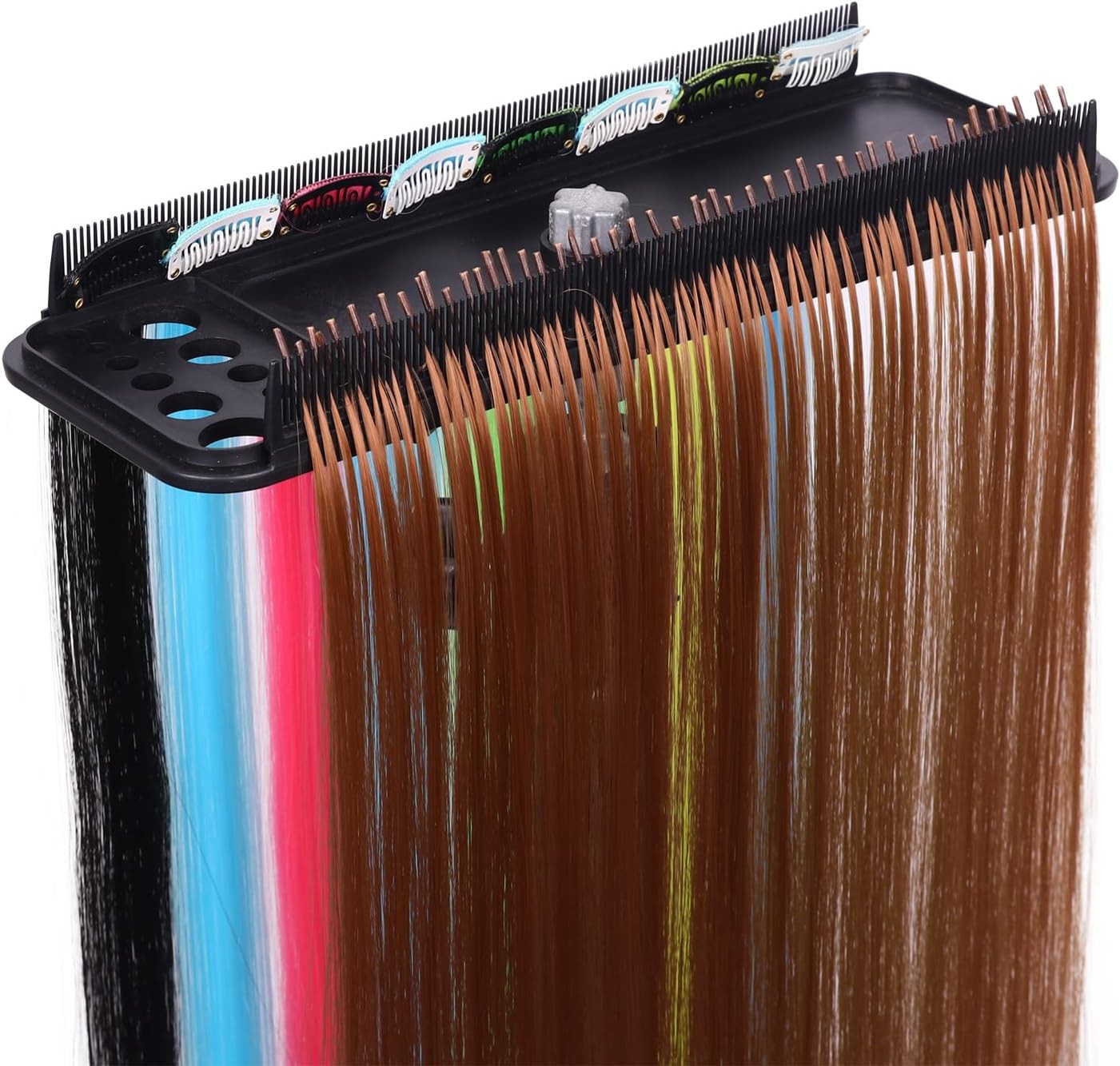 Hair Extension Holder Hanger Braiding Rack Extension Tool Double-Side