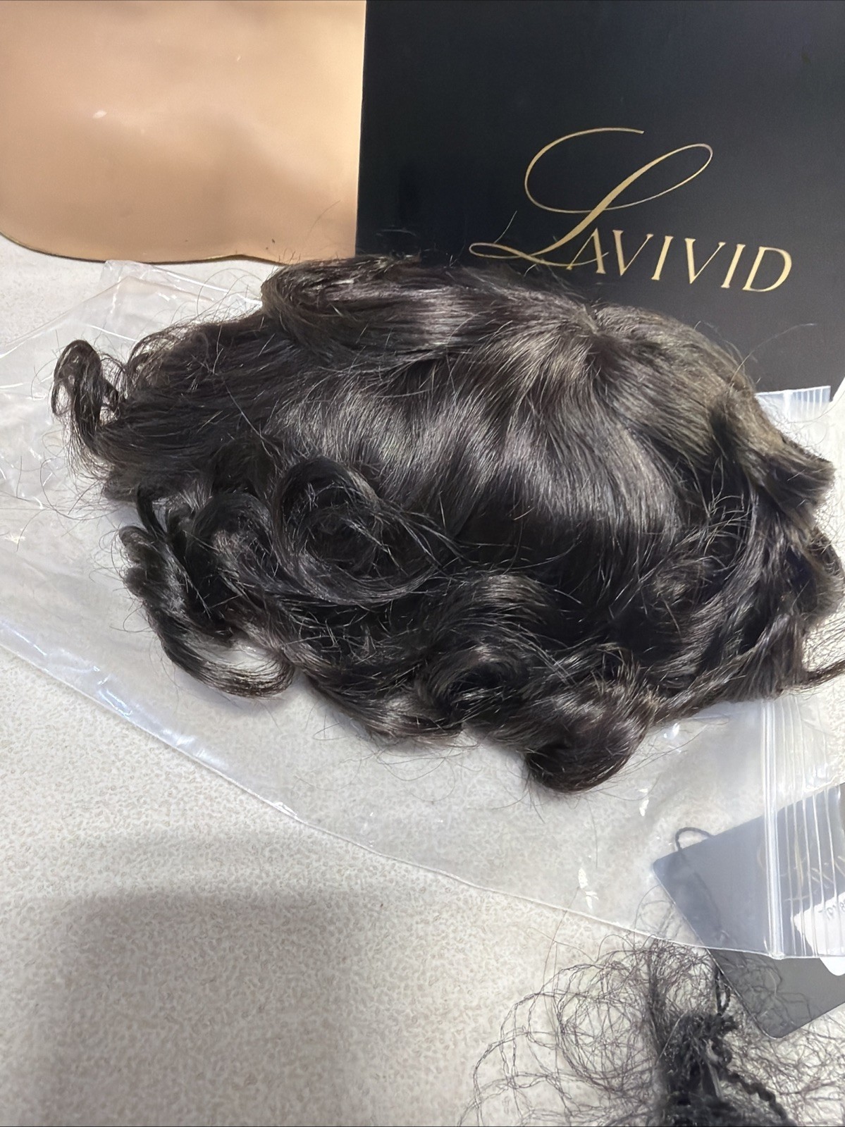 LAVIVID MIRAGE TOUPEE 8×10 #1B TP1804